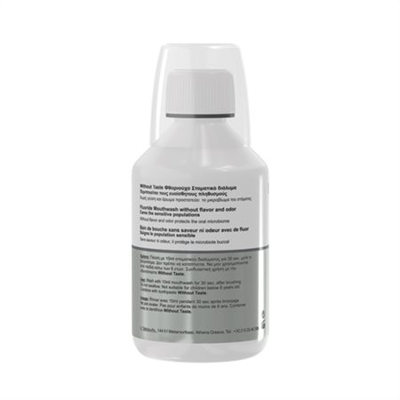 WITHOUT TASTE MOUTHWASH 3D3