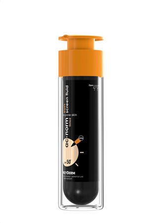 ac-norm sunscreen tinted fluid 3d3