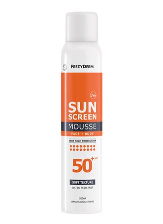 SUN SCREEN MOUSSE SPF 50+