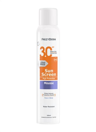 SUN SCREEN MOUSSE SPF 30