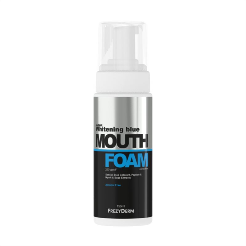 INSTANT WHITENING BLUE MOUTHFOAM 