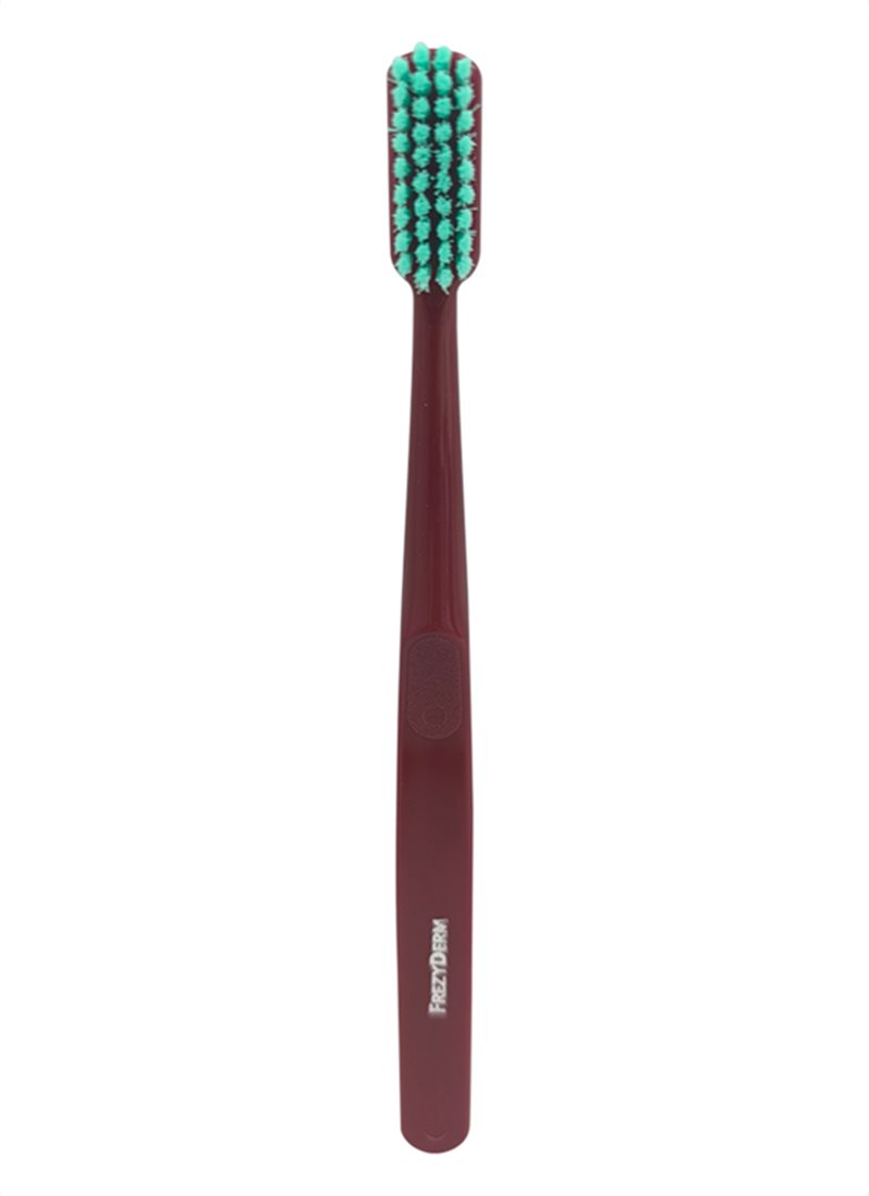 FREZYDERM TOOTHBRUSH SOFT BURGUNDY