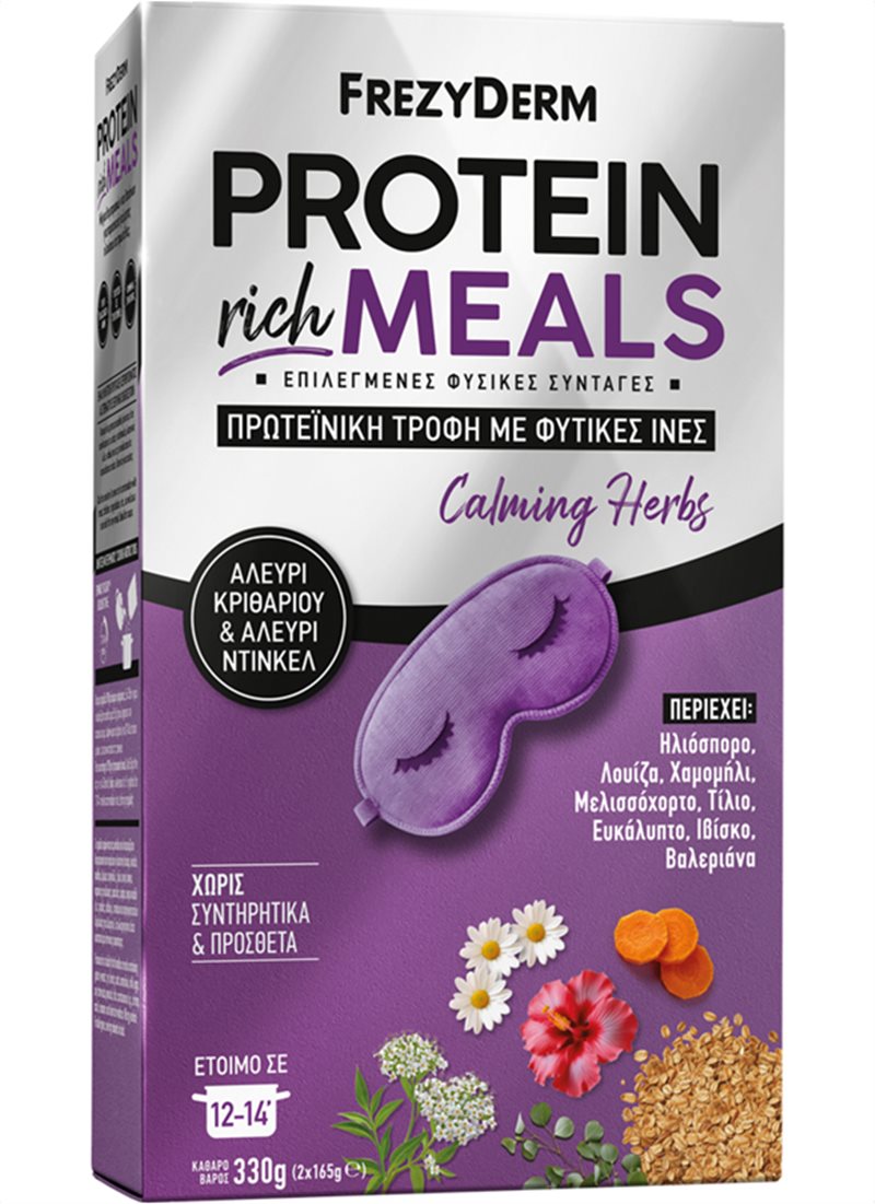PROTEIN RICH MEALS CALMING HERBS