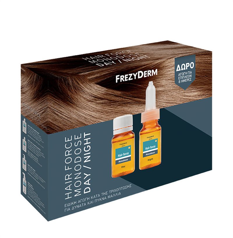HAIR FORCE MONODOSE DAY / NIGHT ΜΕ ΔΩΡΟ ΑΓΩΓΗ ΓΙΑ ΕΠΙΠΛΕΟΝ 8 ΗΜΕΡΕΣ
